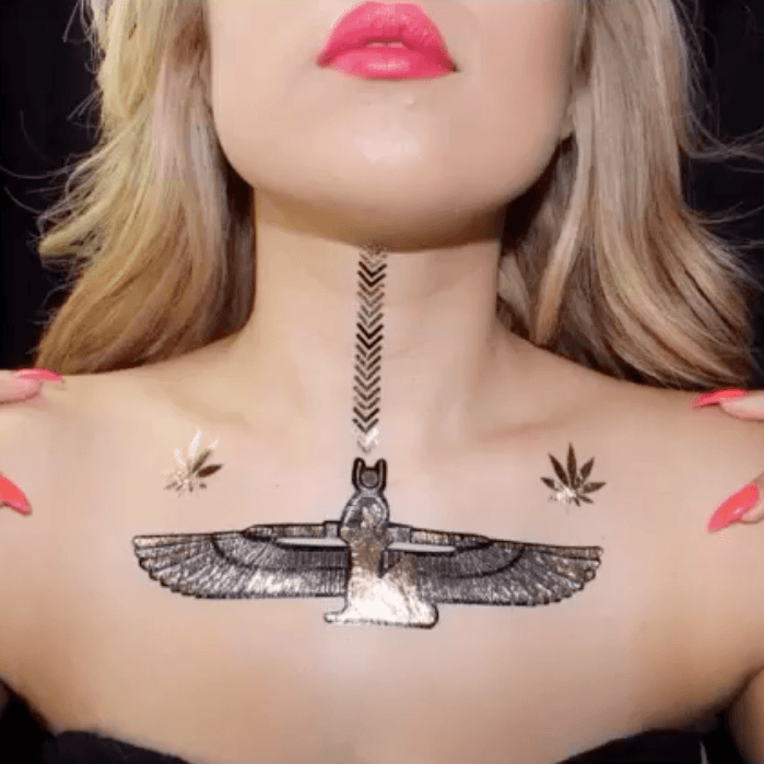 Metallic Jewelry Styled Tattoos for Chic Fashionistas